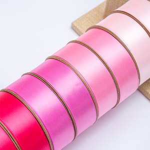 <span class=keywords><strong>Nastro</strong></span> in Raso Doppio Lato Tinta Unita Rosso Stampato in Velluto Grosgrain da 1cm, 2.5cm, 4cm, 10cm - Ingrosso Fabbrica per Decorazioni - Product Image 4