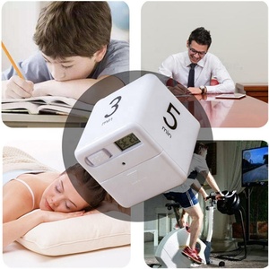 Pomodoro, estudio de cocina, lista Visual, Cubo de gravedad giratorio, alarma de recarga, 1 minuto, cronómetro múltiple, temporizador de Cuenta regresiva con sonido - Product Image 5