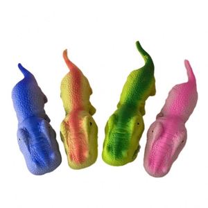 Juguetes Antiestrés Unisex al por Mayor, Divertidos Juguetes de Silicona con Forma de Dinosaurio y Animales, Juguetes para Apretar con Arena, Elásticos y con Características para Aliviar el Estrés - Product Image 3
