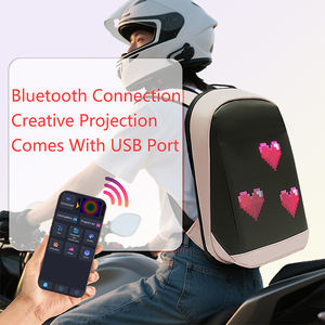 Mochila con pantalla LED multifunción a prueba de agua, control por aplicación, pantalla a todo color, mochila LED inteligente - Product Image 6