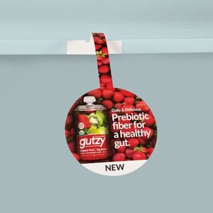 Custom Shelf Wobblers <b>Plastic</b> Nylon Shelf Talker Display Wobbler Electronic Wobbler <b>Strip</b> Shelf Talker - Product Image 1