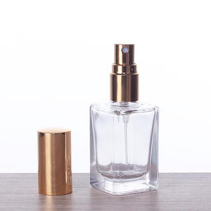 Logo personnalisé 10 ml Vaporisateur de bouteille en verre Baril rond/Plat Carré Fond épais Couvercle doré 15ml Mini bouteille de <span class=keywords><strong>parfum</strong></span> 5ml <span class=keywords><strong>Forme</strong></span> unique - Product Image 4