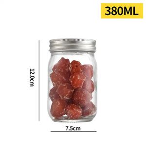 Hot Bán Rộng Miệng 4Oz 8Oz 12Oz 16Oz 32Oz Cấp Thực Phẩm Thủy Tinh Thợ Jar Cho Đóng Hộp Mứt Lưu Trữ Jar - Product Image 3