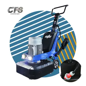 CFS-GD630 frequency conversion concrete floor grinder 7.5kw concrete floor surface grinding machine with vacuum