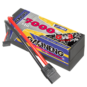 GNB GAONENG 7000MAH 4S 14.8V 140C XT90 RC LiPo <b>Battery</b> RC Car Hard Case <b>Cabled</b> 1/10 1/8 Scale RC Hobby Models Off Load on Load - Product Image 1