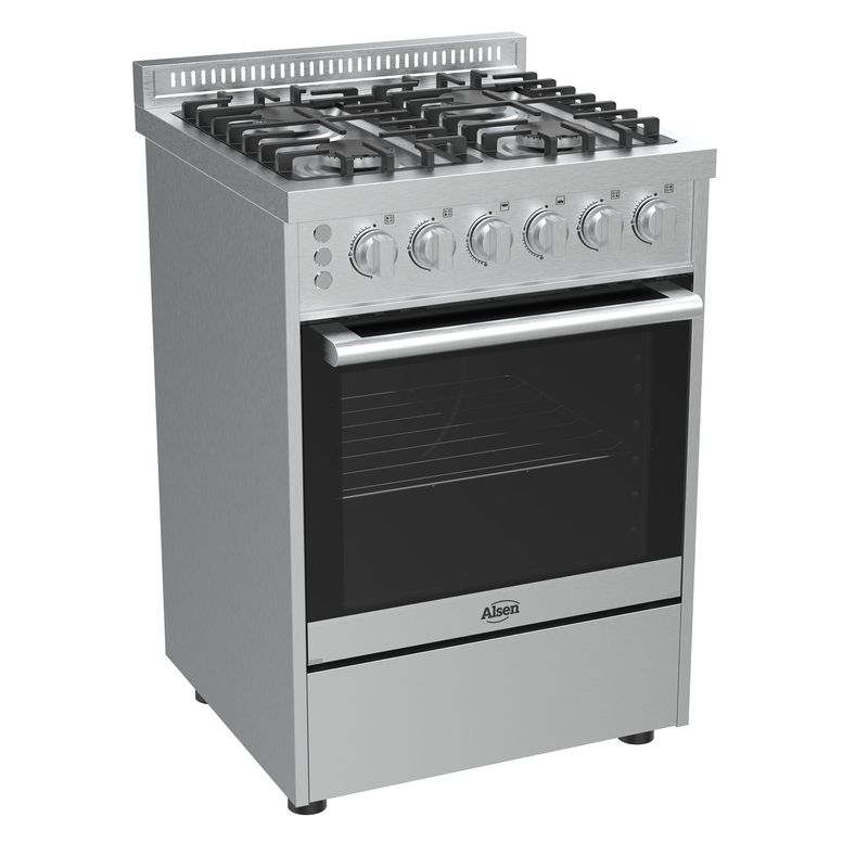 Portable 4 Burner Stainless Steel Gas