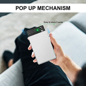 Billetera RFID de Gran Venta con Soporte de Teléfono Emergente, Nuevo Tarjetero con Patente <span class=keywords><strong>MagSafe</strong></span> y Bloqueo RFID para Uso Diario - Product Image 4