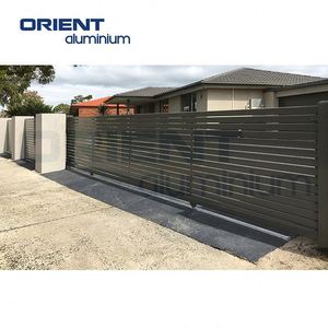Puertas de Privacidad de Aluminio para Propiedades, Puertas Automáticas Eléctricas para Entrada de Vehículos, Puertas Batientes Dobles de Aluminio, Precio de Puertas Correderas - Product Image 4