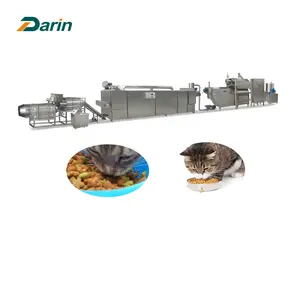 200-300 kg/h nourriture pour chats nourriture pour chien flottant aliments pour poissons faisant la machine pour aliments pour poissons machine flottante