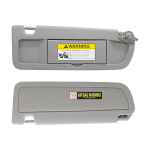 แผงบังแดดฮอนด้า ซีวิค รุ่น 83280-SNA-A01ZA สีเทาอุ่น ด้านขวา แบบพับได้ อุปกรณ์เสริมหลังคา - Product Image 2