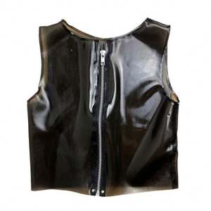 女性用ラテックス下着ベスト半透明ブラパーティーコルセット着用ベスト - Product Image 2