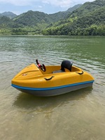 Vente chaude Bateau électrique gonflable en fibre de verre 15KW Bateau de pêche Jet ski Batterie lithium électrique Bateau de karting électrique aquatique