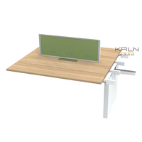 Meubles de bureau en métal au design moderne, poste de travail pour 6 personnes, pour les petits espaces