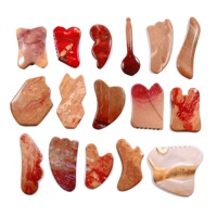 Planche de massage Gua Sha en jade vert Xiuyan pour le visage, masseur de beauté spécifique, bâton de massage des yeux, conception personnalisable avec logo