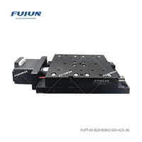 FUPT-60-B28-R0801-X50-H25-JN Riel de guía lineal de posicionamiento de alta precisión con carrera ajustable de 50 mm para eje X y etapa lineal para eje Z