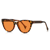 Lunettes à monture ronde TR90, lot de 3, verres rouges, verres oranges, verres jaunes, ensemble d'aide au sommeil biohacking circadien