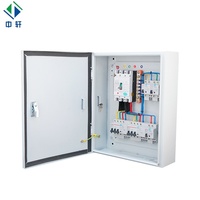 Boîte de distribution extérieure en métal avec revêtement en poudre imperméable, niveau de protection IP65