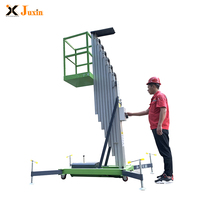 Ascenseur électrique aérien en aluminium à mât unique CE 4-10m pour homme Ascenseur pour une personne Ascenseur électrique pour homme
