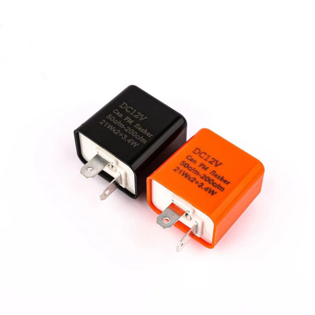 Motorcycle LED Flasher Can FM Flasher DC12V Steering Flasher Relay