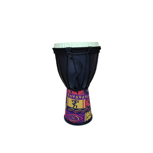 Wholesale 4 Inch African <b>Drum</b> Lightweight <b>Drum</b> for Kids Beginners Portable Hand Beaten <b>Drum</b> Percussion Instrument Toy - Product Image 2