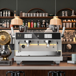 Naixer <span class=keywords><strong>Cafe</strong></span> Gastro Máquina de café con vapor Oem Precio Barista Comercial Máquina de café de 2 manos en China Fabricante - Product Image 1