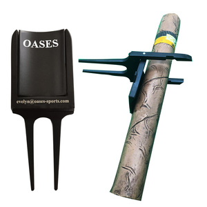 Blank Customized Embossed Laser <b>Engraving</b> Multi-function Golf Accessories Golf Pitch Fork Cigar Holder Golf Divot <b>Tool</b> - Product Image 3