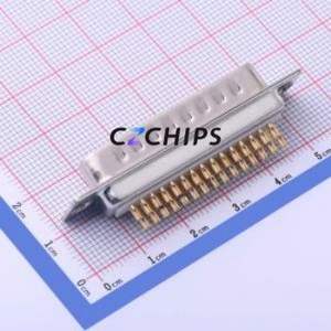 X0444WC2W1 D-Sub/VGA Connector Through hole Component (THT) Connector High Density D-Sub Male 44P Solder Wire Type - Product Image 2