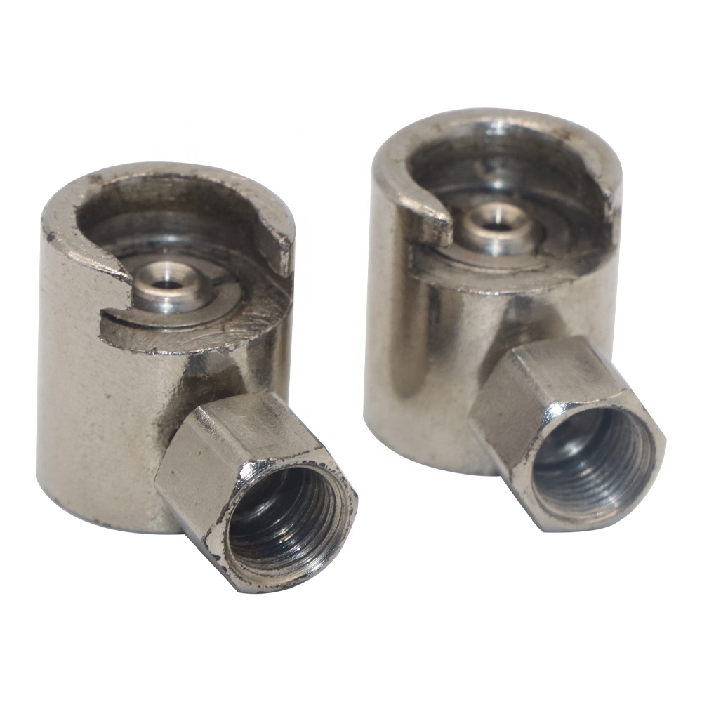 Sourcingmap 2 Piezas M16 x 1.5 Rosca latón Recto Grasa pezón para
