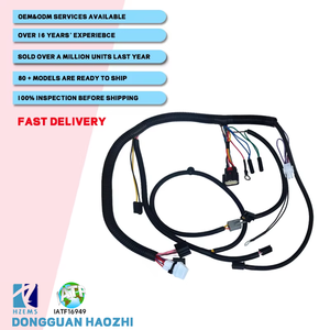 用于定制汽车零件发动机电缆线束喷油器耐用聚氯乙烯绝缘线束 - Product Image 1