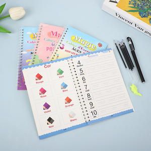 Cahiers d'exercices <span class=keywords><strong>de</strong></span> calligraphie française grand format personnalisables en gros pour enfants – Cahiers magiques à rainures auto-effaçables - Product Image 2
