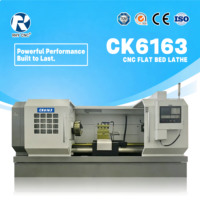Hochpräzise CNC-Drehmaschine CK6163-1500 Horizontale CNC-Drehmaschine für Metallbearbeitung