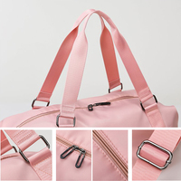 Haute qualité mode unisexe luxe fermeture à glissière lettre motif étanche Oxford conception personnalisée voyage sac polochon