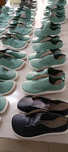 Chaussures plates décontractées en cuir noir TipsieToes pour <span class=keywords><strong>femme</strong></span>, style pieds nus, printemps automne - Product Image 5