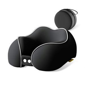 Almohada de Viaje en Forma de U Personalizable de Espuma Viscoelástica Suave, Soporte Ergonómico para el Cuello, Rebote Lento, Promociones Empresariales - Product Image 2