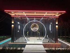 Pavillon <span class=keywords><strong>de</strong></span> <span class=keywords><strong>jardin</strong></span> contemporain en alliage d'<span class=keywords><strong>aluminium</strong></span> et verre 6x3, directement <span class=keywords><strong>de</strong></span> l'usine - Utilisation extérieure pour mariages et appartements, véranda extérieure - Product Image 4