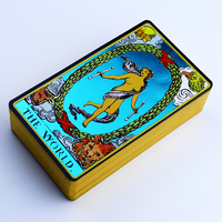 Decks de tarot en papier imprimé coloré pour usage familial-Cartes de tarot en gros