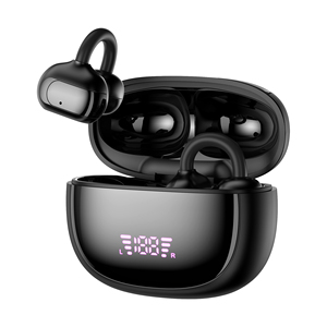 Auriculares Inalámbricos con Clip BT 5.4 al por Mayor, Pantalla LED de Batería, Driver de 10mm, 185 Días <span class=keywords><strong>en</strong></span> Espera, Tipo-C, IPX4 Impermeables, LDAC Portátiles - Product Image 1