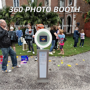 แท่นวาง selfie สำหรับ iPad พร้อมไฟเ<span class=keywords><strong>ต</strong></span>ิม LED รีโมทคอนโทรลปุ่มขา<span class=keywords><strong>ต</strong></span>ั้งสำหรับมีเดียภาพแยกทำจากโลหะ - Product Image 4