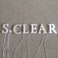 Letrero de Letras Personalizado en Acero Inoxidable y Acrílico con Retroiluminación LED 3D para Hospitales y Empresas, Uso Interior/Exterior