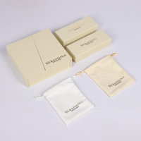 Boîte à montre en papier beige SUNNY PACK, style couvercle et base, emballage cadeau pour bijoux avec insert en mousse pré-découpé pour la vente en gros