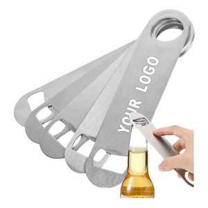 Ouvre-bouteille personnalisé en gros d'usine avec logo, ouvre-bouteille en acier inoxydable, ouvre-bouteille publicitaire personnalisé avec LOGO, ouvre-bouteille de bière - Product Image 1