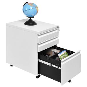 Caisson de bureau mobile <span class=keywords><strong>à</strong></span> <span class=keywords><strong>3</strong></span> <span class=keywords><strong>tiroirs</strong></span> <span class=keywords><strong>classeur</strong></span> mobilier de bureau sous bureau - Product Image 4