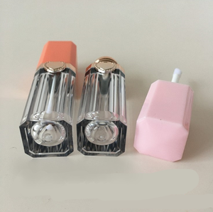 9ml <span class=keywords><strong>Arancione</strong></span> Colore Rosa Caldo di Vendita Individualistico Speciale Piazza Cuore Lip gloss Tubi Vuoti di Plastica ABS Lip gloss Contenitori Cosmetici - Product Image 4