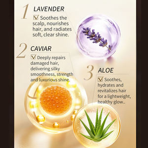 Après-shampoing hydratant et fixateur de couleur Icesea Golden Caviar pour cheveux bouclés 750mL - Product Image 5