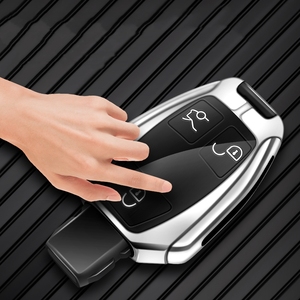 Pour MERCEDES BENZ METAL voiture clé étui sac housse - Product Image 3