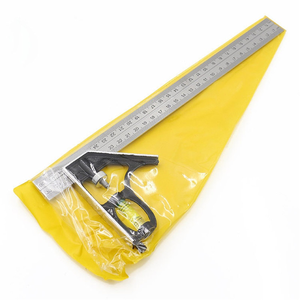 300mm Combinação Ajustável Régua Ângulo Quadrado 45 / 90 Graus Com Nível de Bolha Multifuncional Medidor Ferramentas de Medição Venda quente - Product Image 6