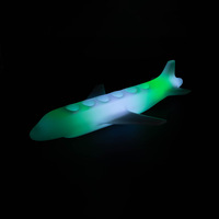 Nuevo Soporte Luminoso LED para Vasos de Chupito con Diseño de Avión, Bandeja de Acrílico para Vasos de Cóctel, Exhibidor de Vasos de Chupito para Bares, KTV y Discotecas