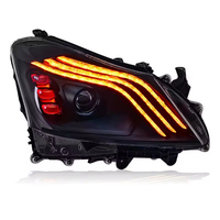 Phares de voiture pour Toyota Crown 2010-2014, phare avant, projecteur LED DRL, accessoires automobiles
