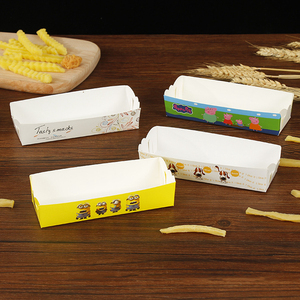 Bandejas Desechables de Papel para Comida, Bandeja de Maíz para Llevar, para Papas Fritas, Hot Dogs, <span class=keywords><strong>Palomitas</strong></span> de Maíz, Aperitivos, Barbacoa, Fiestas - Product Image 3