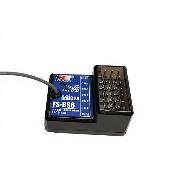 Flysky FS-BS6 6 Channel RC Receiver Built-in Gyro Stabilizer for Fixed Wing Aircraft FPV Drone